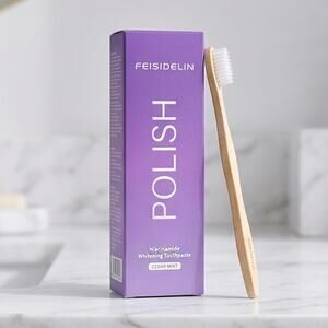 FEISIDELIN Polish Whitening is Probiotic, Stain-Removal Toothpaste